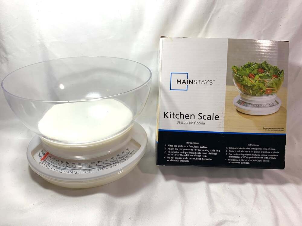 mainstays vintage kitchen scale